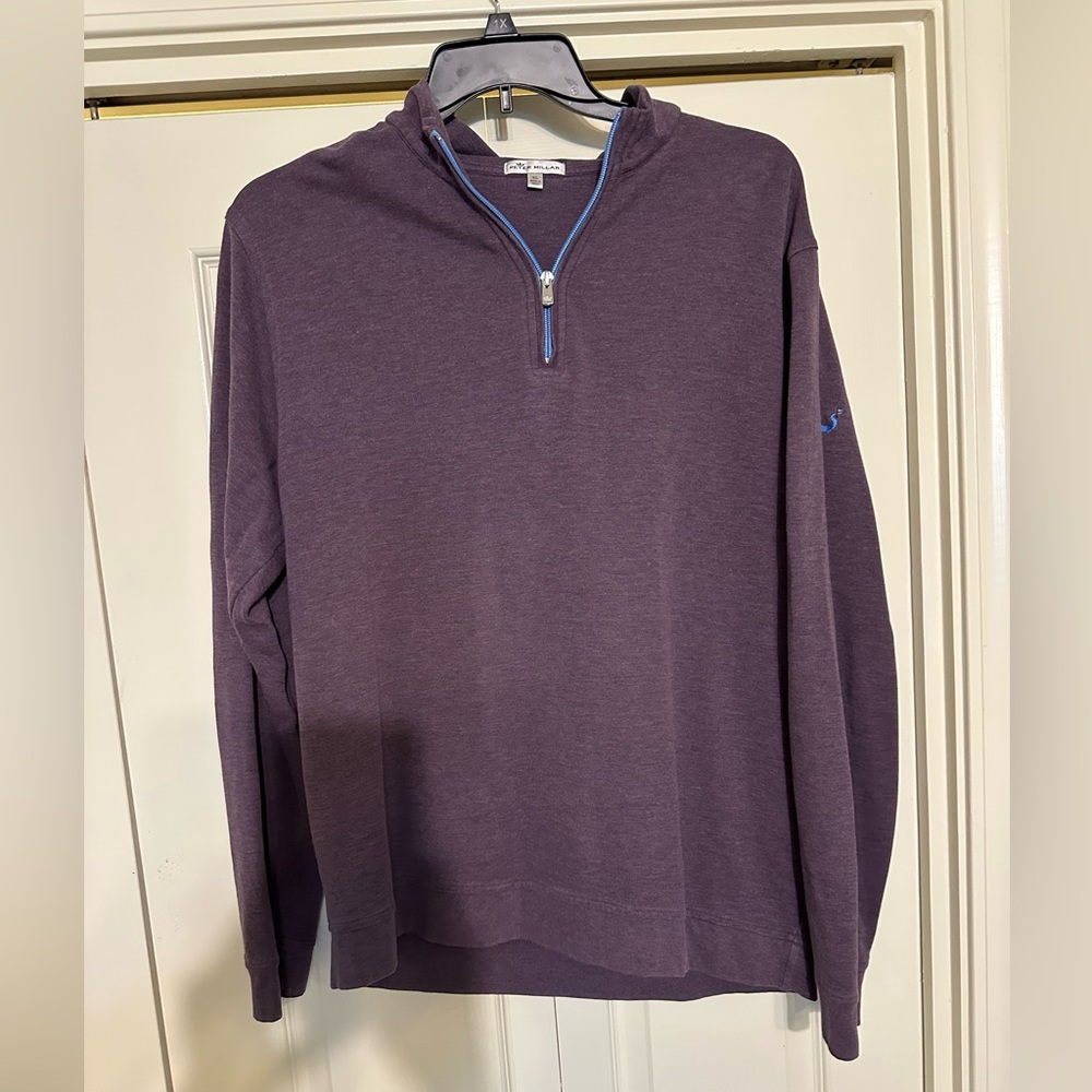 Peter Millar Men’s Purple Quarter Zip! Size XL!